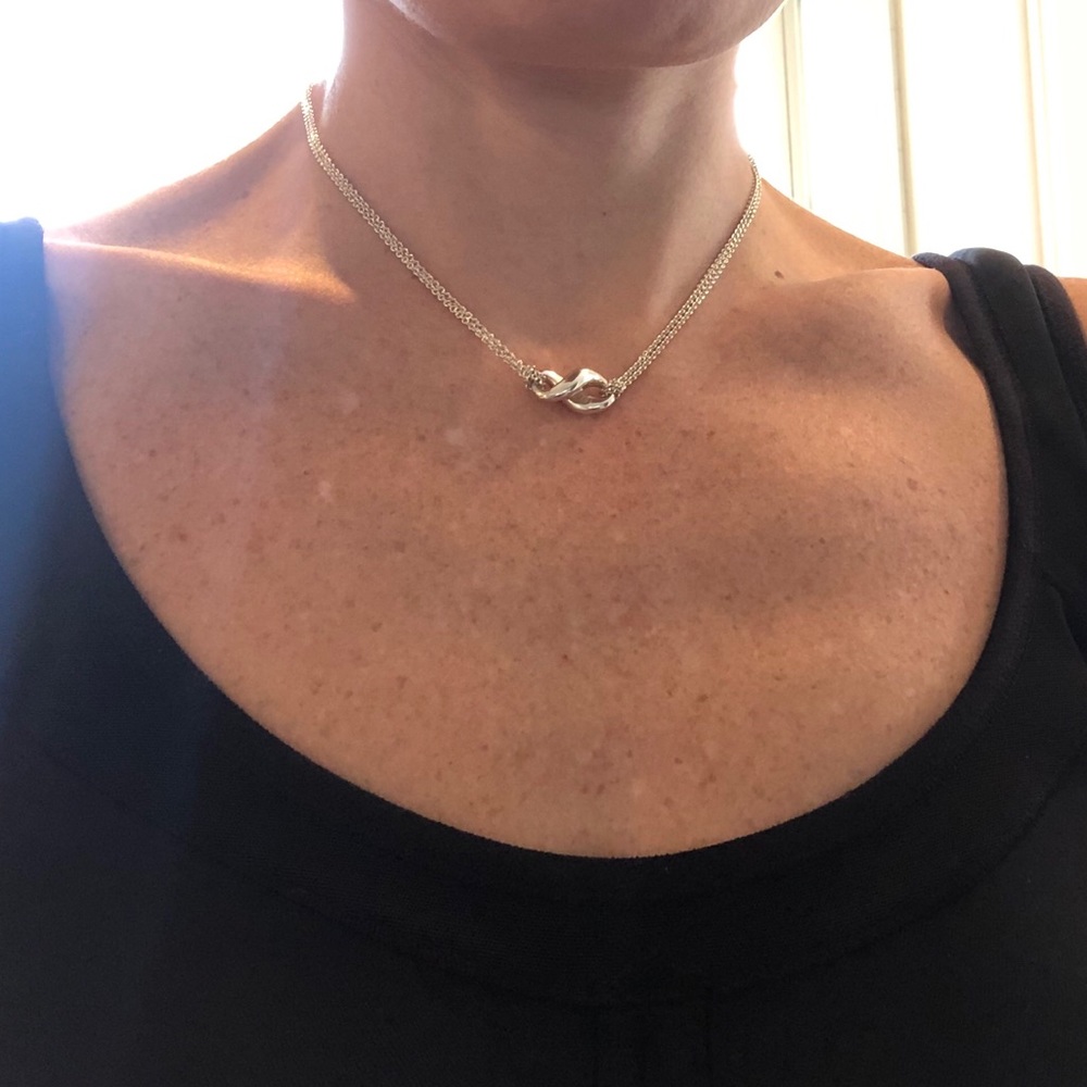 Tiffany & Co. Double Strand Infinity Necklace - Picture 8 of 8